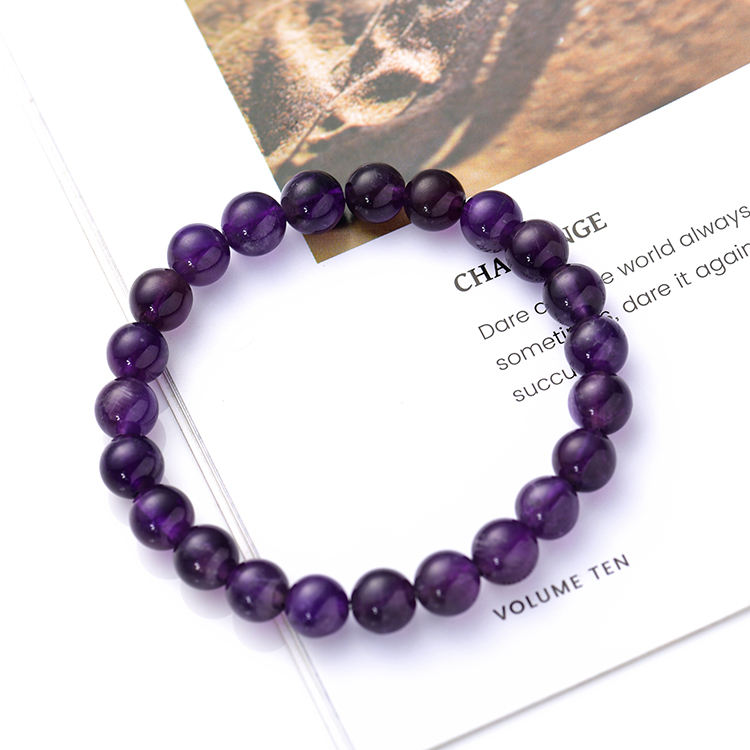 SER2-Dream Amethyst Beaded Bracelet